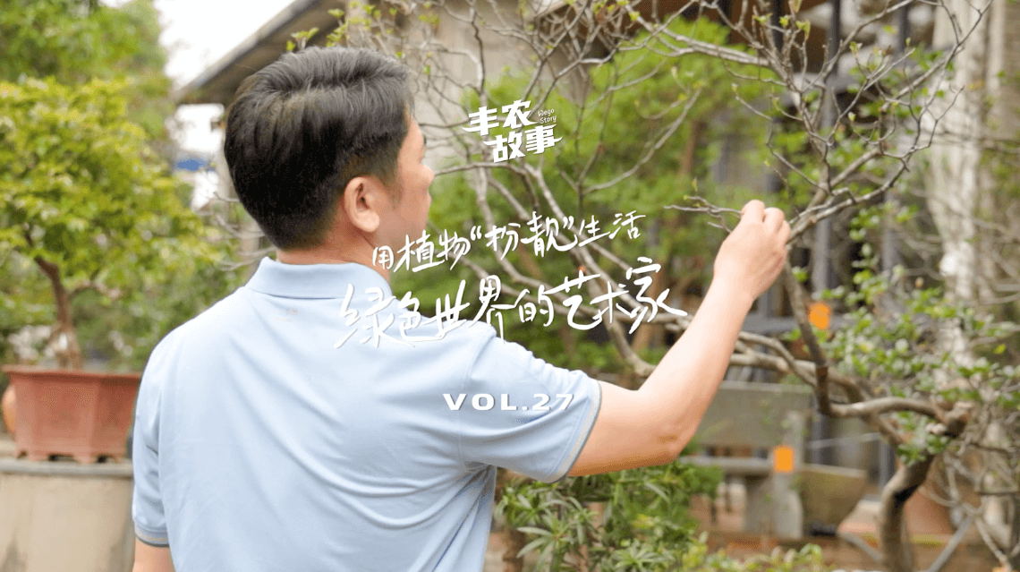 17年，他用一草一木去点亮了一个个家。